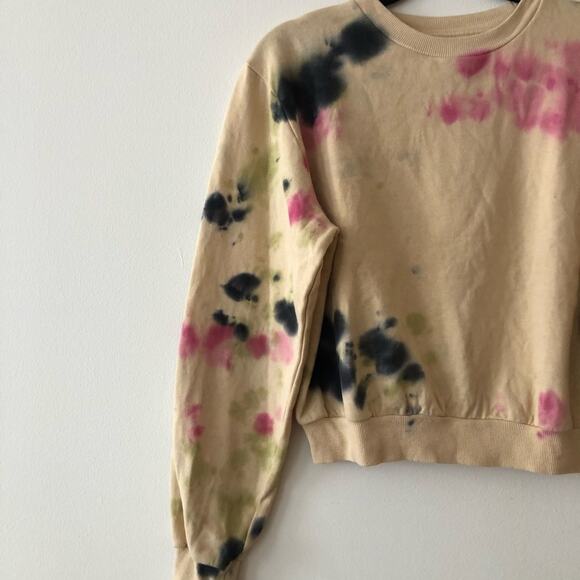 AFRM Tie Dye Print Crewneck Sweatshirt - Picture 3 of 5